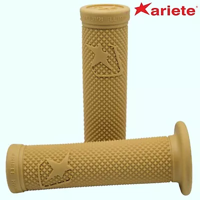 Beige - ARIETE Handlebar Grips Motorcycle Scooter 7/8  (22mm) • $7.95