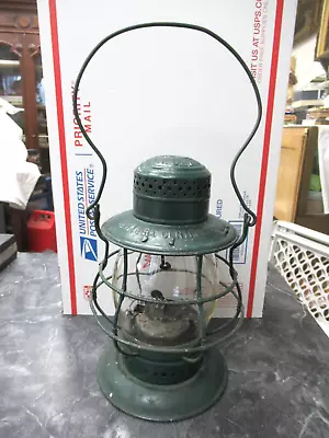 Dietz No 6 New York Central NYC RR Cnx #3 Straw Color Globe Railroad Lantern • $77.02