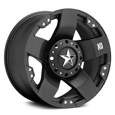17 Inch Black XD Series Rockstar Wheels Rims Ford F150 Truck 5x135 Lug 17x8  • $908