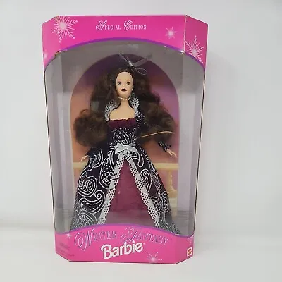 Barbie Winter Fantasy Doll Brunette Special Edition 1996 • $20.54