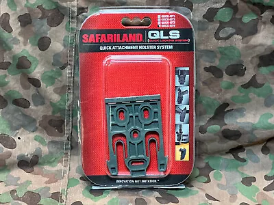 Safariland QLS 19 Quick Duty Holster Locking Fork System - Foliage Green • $10