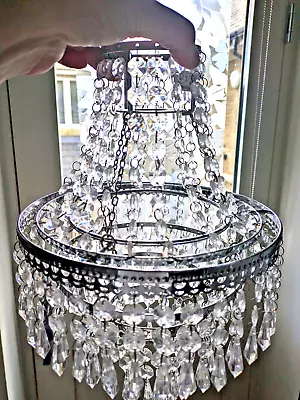 Crystal Effect Lampshade • £15