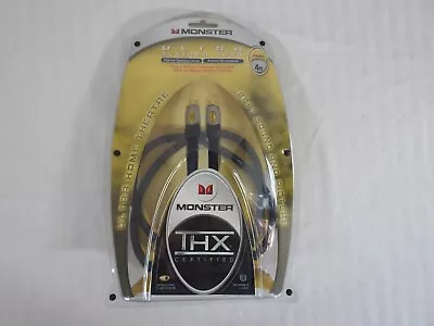 NEW SEALED Monster Ultra THX V1000 S-Video 4ft Cable. Home Theater. • $20