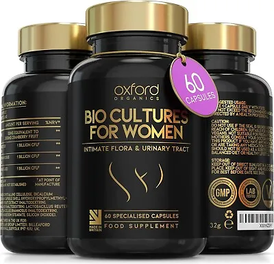 Advanced Probiotics For Women | Scientifically Formulated Vaginal Probiotics • £9.49