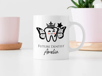 Future Dentist Mug Personalised Dental Student Graduation Gift • £17.99