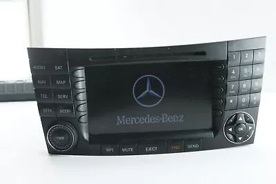 MERCEDES W211 W219 Navigation GPS Radio CD Player Multimedia OEM 2005 - 2008 • $199.99