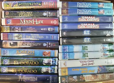 Family Fun Movies *Pick Your Favorites* (Dreamworks MGM Warner Bros) • $1.99