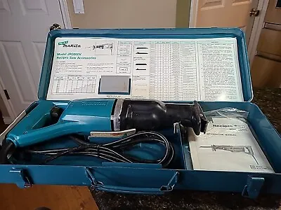 Makita JR3000V Variable Speed Corded Reciprocating Saw With Metal Case VTG NICE! • $75