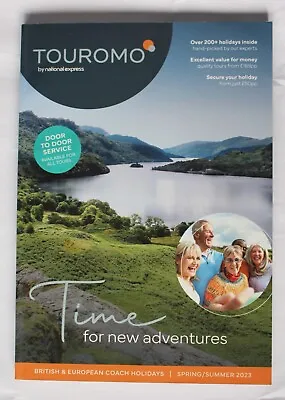 2023 - 260 Page TOUROMO Coach Travel Brochure - A Defunct National Express Brand • £1.99