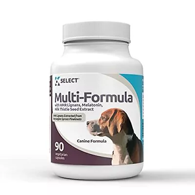 K9 Select Multi-Formula Dog Supplement 20mg HMR Lignans 2mg Melatonin 40mg Mi... • $44.69