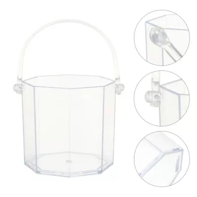 Insulated Acrylic Ice Bucket For Wine Chilling And Parties • £12.59