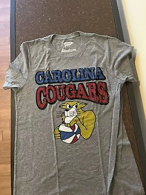 Streaker Sports Carolina Cougars ABA Basketball T-Shirt Men’s Medium • $4