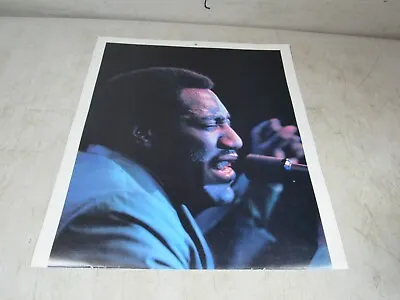 Vintage Calendar Page 12  X 13.5  Poster Otis Redding Monterey Pop Festival  • $35