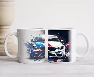 BMW M2 M3 M4 INSPIRED CAR COFFEE MUG TEA MUG GIFT - 11oz • £9.99