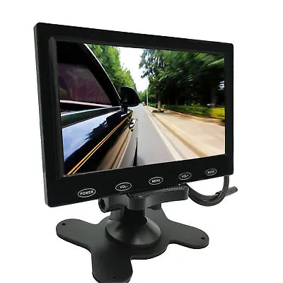 Ultra Thin 9 Inch 800x480 TFT LCD Color Audio HDMI VGA Car Rear View Monitor • $51.67