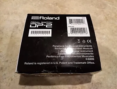 Roland DP-2 Foot Sustain Pedal Damper Pedal Keyboard Switch • $27