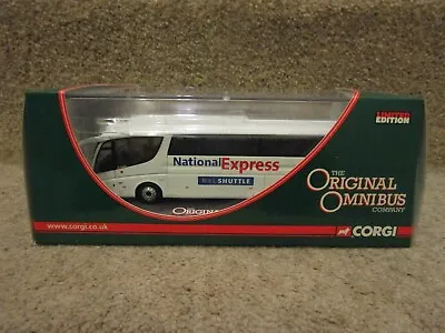 £49 • Buy Corgi Om 46201 Scania Irizar Pb Coach National Express Bus Nxl Shuttle Ukbus