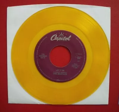 $24.95 • Buy The Beatles  ( LET IT BE ) NEW /MINT  GOLD VINYL JUKE BOX  45  LENNON /McCARTNEY