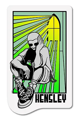 H-Street Matt Hensley Stained Glass Skateboard Sticker • $5.95