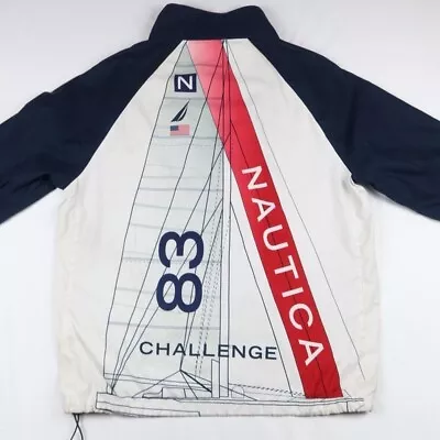 Vintage Nautica Challenge Jacket Size L • $97