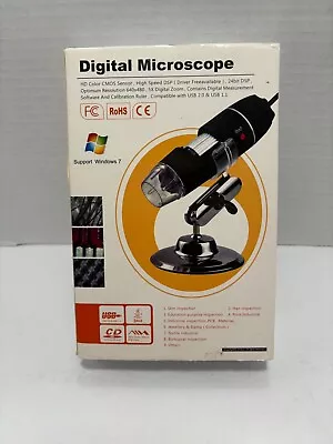 Zoom 8LED USB Microscope Digital Magnifier Endoscope Video Camera • $12.50