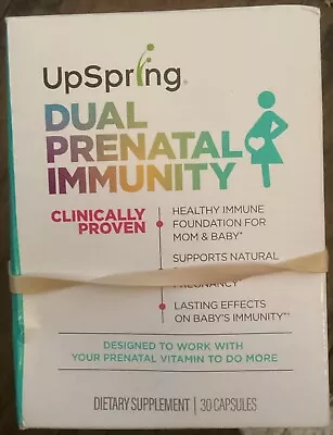 Upspring Dual Prenatal Immunity Vitamin Clinically Proven For Mom & Baby 3 Pack  • $10