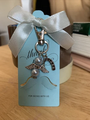 £1.25 • Buy Angel & Horseshoe Wedding Favours. Bag, Purse, Phone, Car, Collar  Charms
