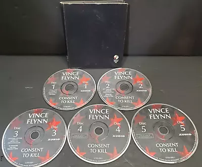 Vince Flynn Audio Book On CD Consent To Kill - 5 Disks • $6.99