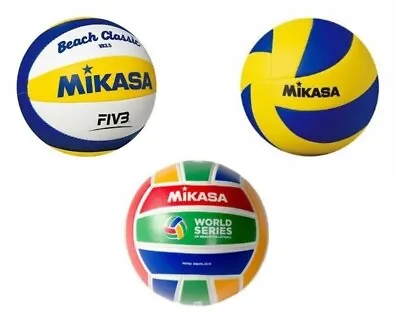 3-Pack MIKASA Ball 6  Olympic Beach World Volleyball MINI REPLICA For Collectors • $52.95
