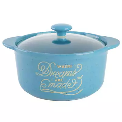 Home Where Dreams Are Made Blue 2.3-Quart Stoneware Casserole By Miranda Lambert • $31.39