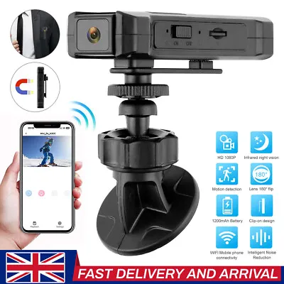 Full 1080P HD Mini Sports DV Camera Bike Motorcycle Helmet Action DVR Video Cam • £27.98