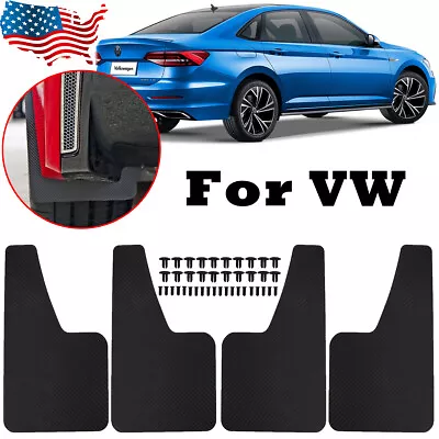 $28.99 • Buy FOR VW Jetta Vento Sportwagen Tiguan R-Line Passat CC MUD FLAPS SPLASH GUARDS