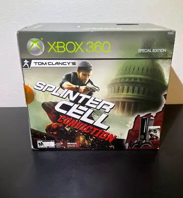 $3999.99 • Buy Microsoft Xbox 360 Elite Console Splinter Cell Conviction Special Edition  NEW