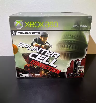 Microsoft Xbox 360 Elite Console Splinter Cell Conviction Special Edition  NEW • $2999.99