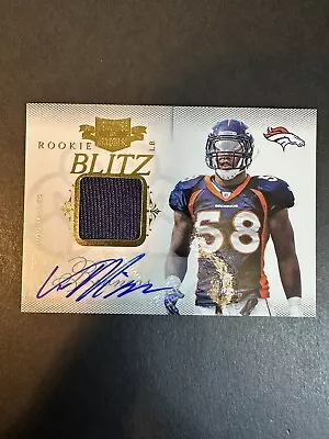2011 Panini Plates And Patches /25 Von Miller Autograph Auto Rookie RC SSP • $126.74