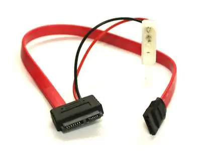 Mini-Micro SATA SLIMLINE Cable DATA Power 12-Inch • $7.50