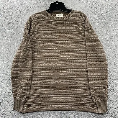 MISSONI Sport Sweater Mens 52 Large Brown • $107.95