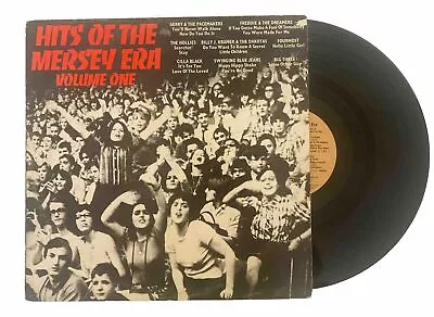 Hits Of The Mersey Era LP Record Compilation Nut1 OC05606251 EMI 1976 Vg+ / G+ • $12.43