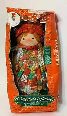 VTG Holiday Holly Hobbie Collector's Edition With Ornament 18  Doll  Damaged Box • $27.99