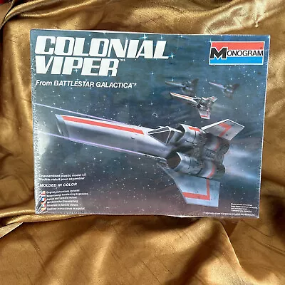 1978 RARE Monogram Battlestar Galactica Colonial Viper Model - NEW SEALED #6027 • $100