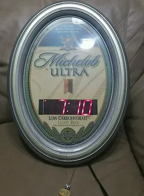  Michelob Ultra Clock Light • $250