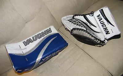 Vaughn Ventus V-lt80 Pro Stock Catcher & Blocker Well Used Condition Senior Size • $159.99