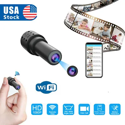 Mini Camera 1080 HD Wi-Fi Remote View Home Security Cam Indoor Motion Detection • $19.99