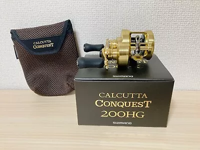 $400 • Buy Shimano Baitcasting Reel 21 CALCUTTA CONQUEST 200HG Right 6.5:1 Fishing IN BOX