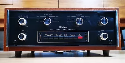 McIntosh C29 Solid State Stereo Preamplifier (Serviced & Restored) • $2849.95