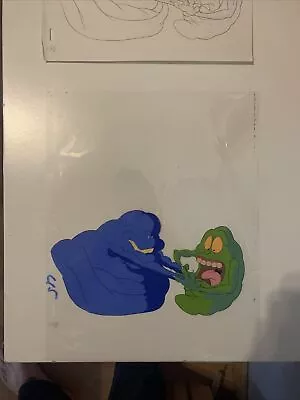 The Real Ghostbusters Original Animation Cel And Original Drawing • $208.97