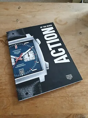 TAG Heuer ACTION (2019) Monaco Edition Magazine (Mint) Steve McQueen Bamford • £89.99