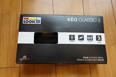 Look Keo Classic 3 Black Road Bike Pedals • $53