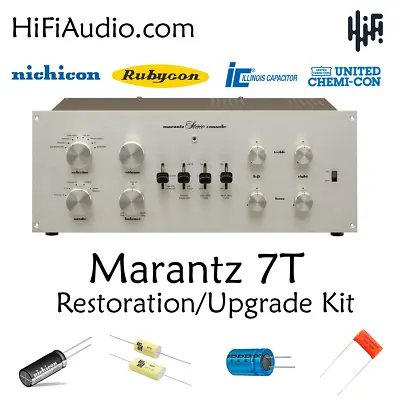 Marantz Model 7T Preamp Capacitor Restoration Recap Repair Service Rebuild Kit • $165