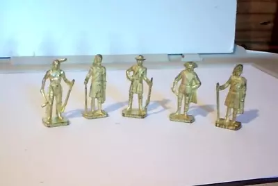 Miniature Die-Cast / Pewter Soldiers From  Roman To Modern X 5 Lot 2 Indian Roma • $11.74